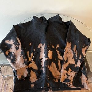 Zella Large bleached hoodie grey NWOT